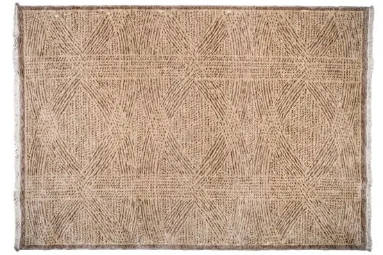 Nomad rectangular wool rug 4