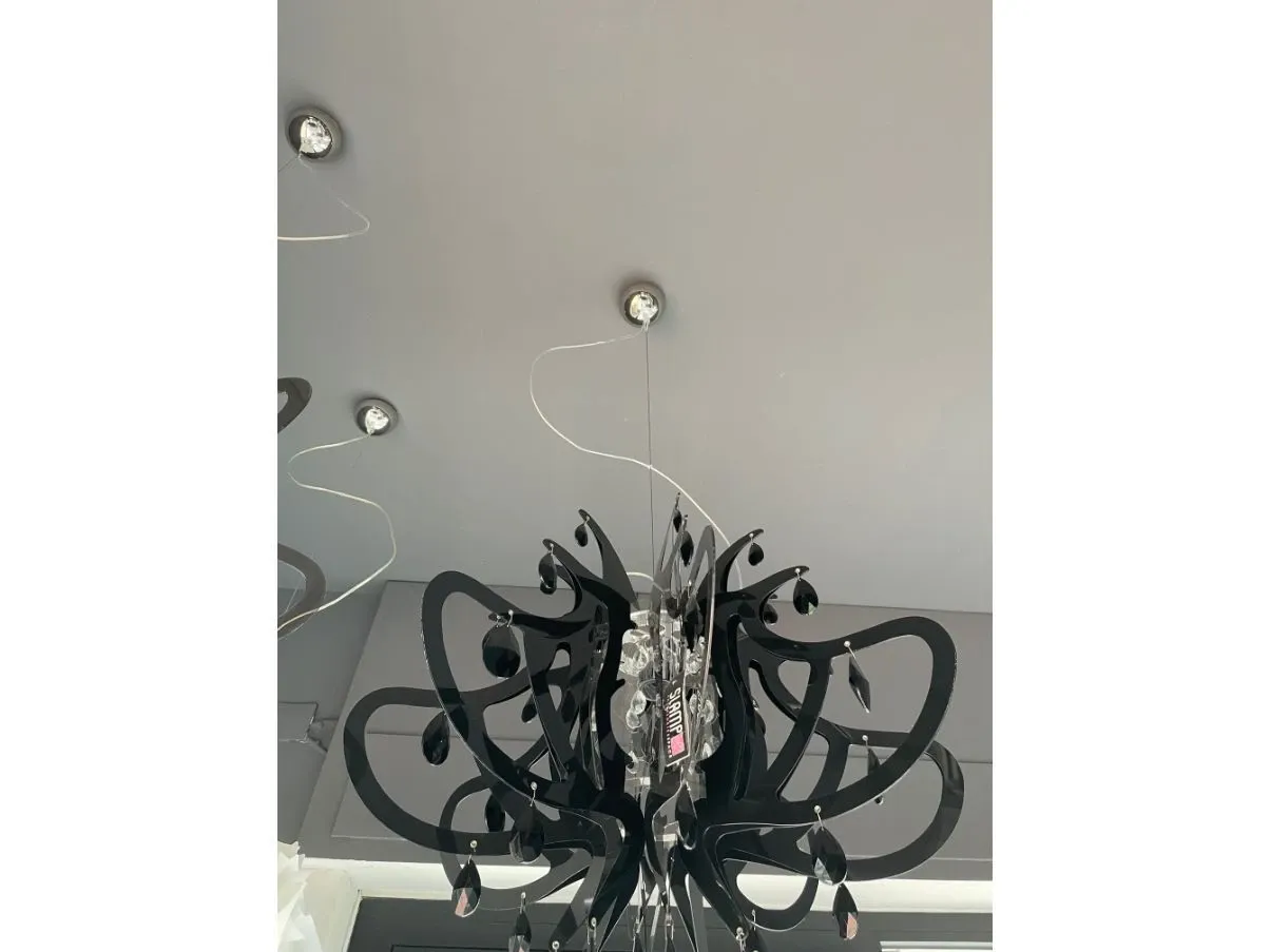 Lampadario a sospensione Lillibet nero, Slamp 1