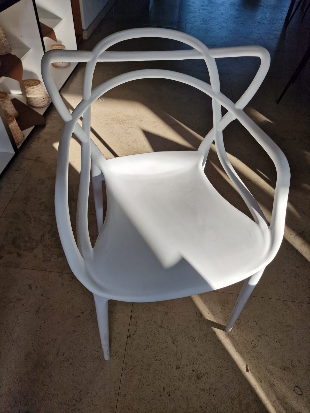 White Masters Chair by Philippe Starck Main