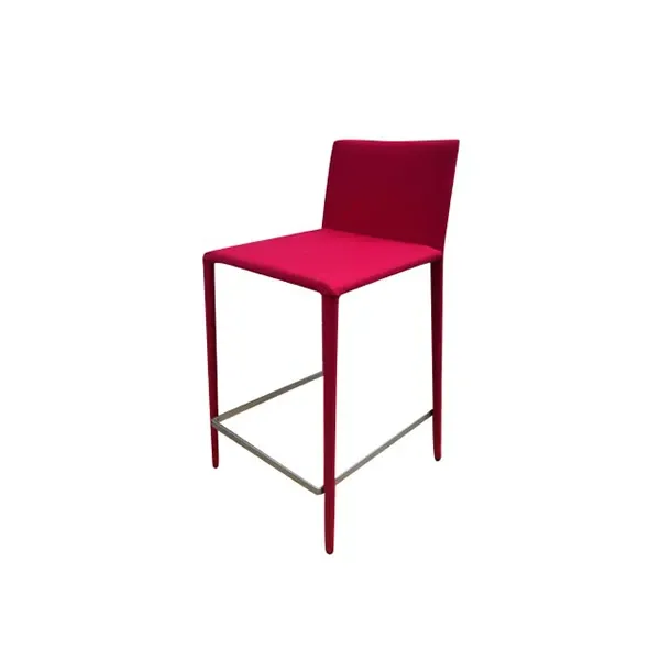 Norma Counter Stool (pink) steel stool 1
