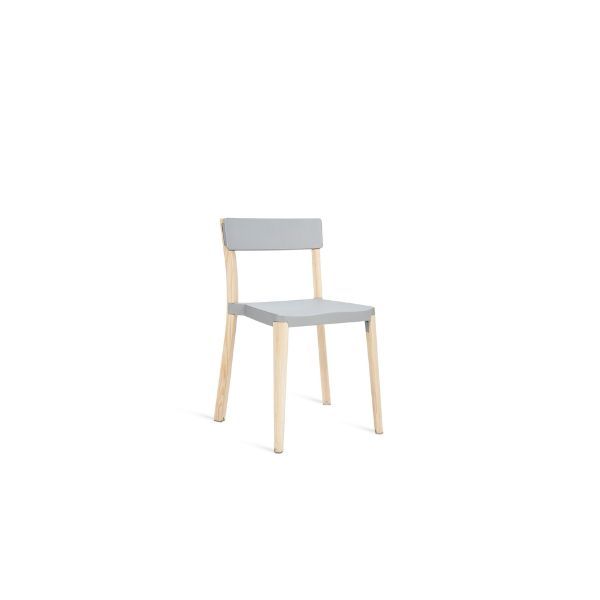 Sedia Lancaster in legno di frassino grigio di Michael Young, Emeco image