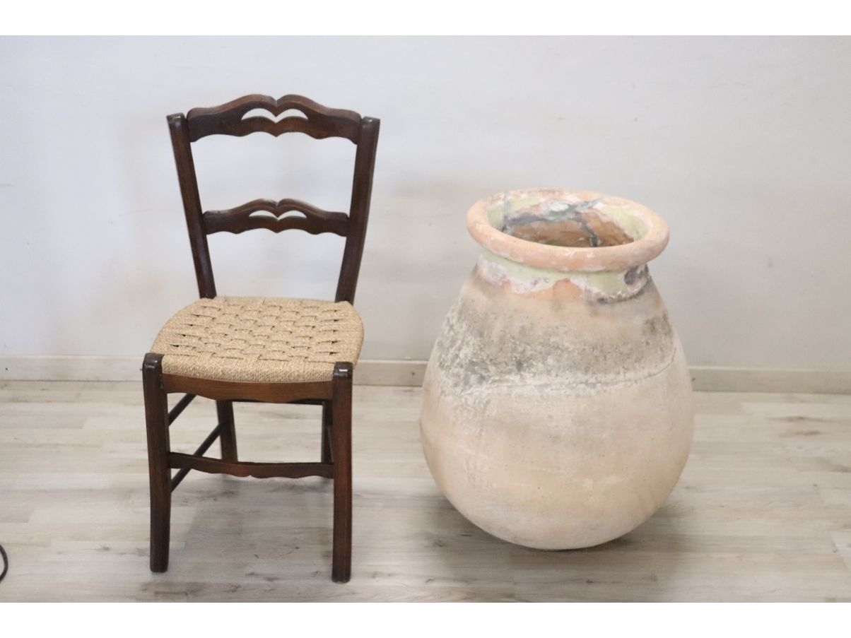 VASE EN TERRACOTTA, ANTIQUE, 10½