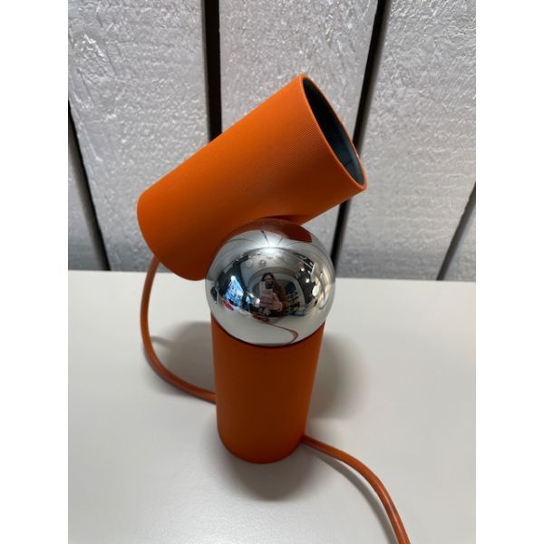 Bilboquet orange table lamp, Flos image