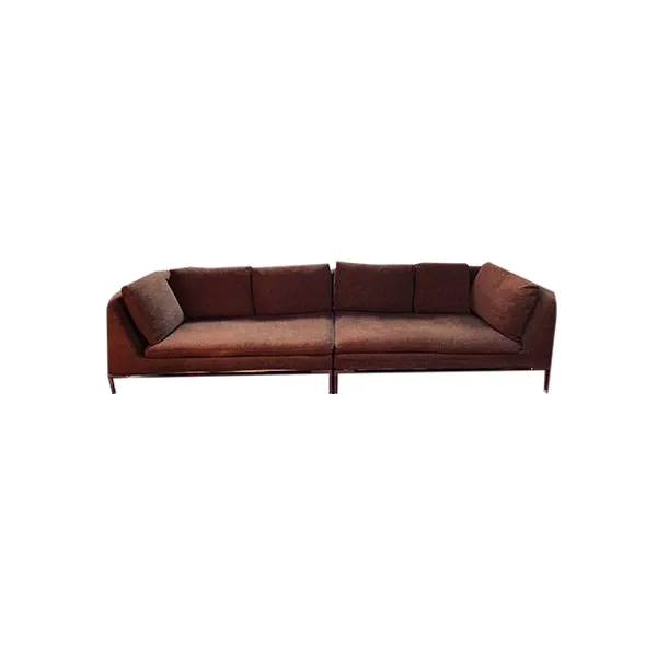 Charles modular sofa (brown), B&B Italia 4