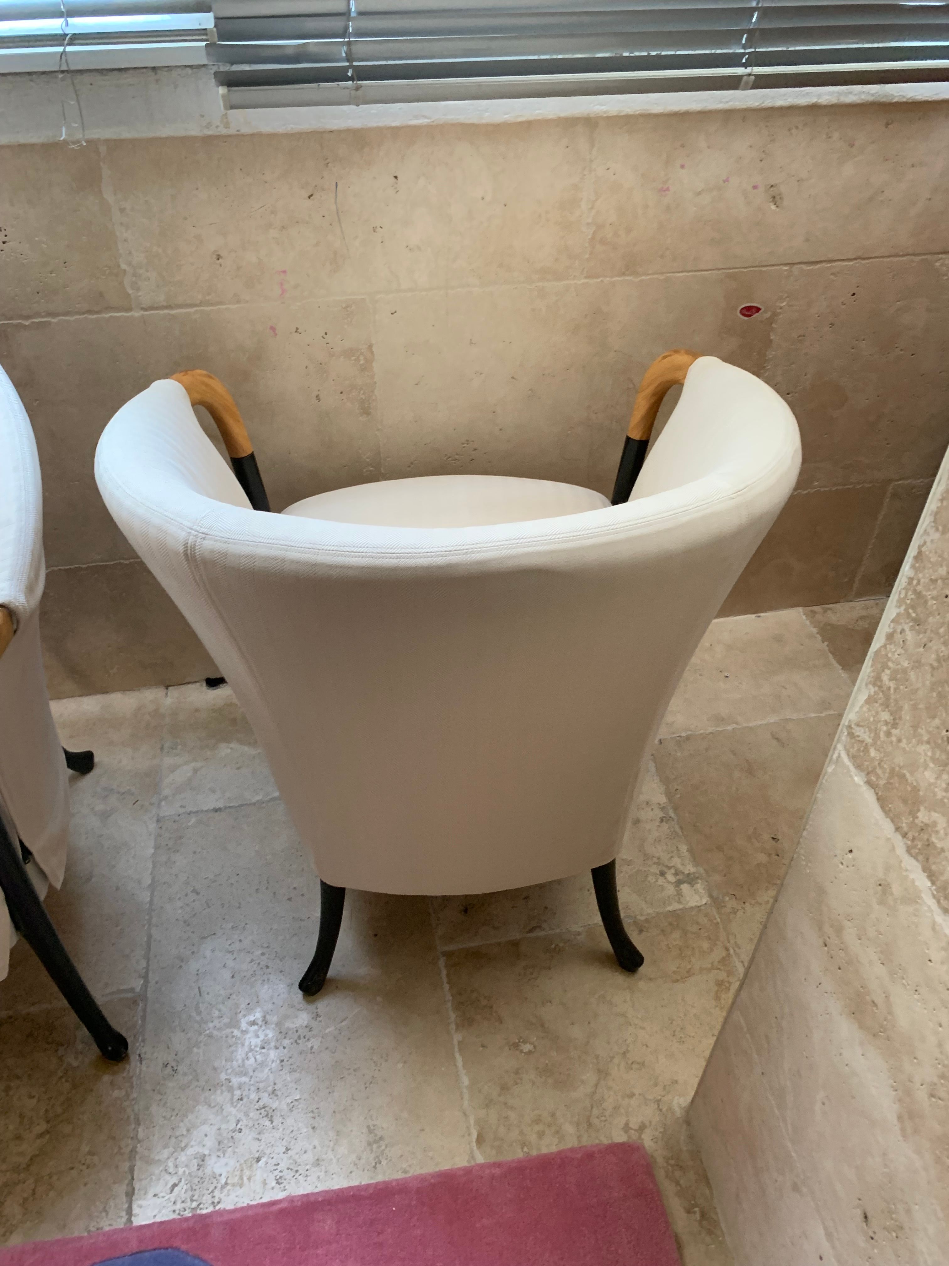 Progetti armchair in fabric (beige), Giorgetti  Optional7