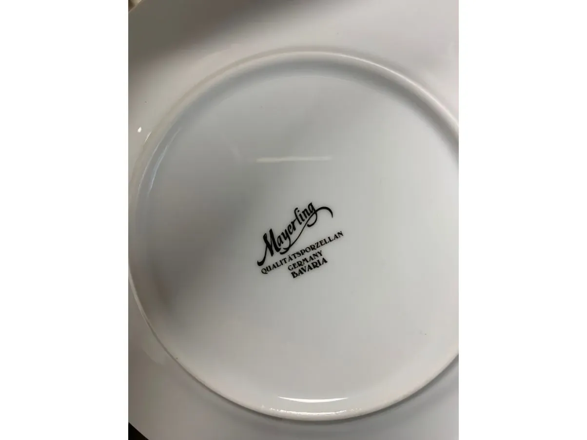 Servizio piatti e bicchieri in ceramica Bavaria, Mayerling 1