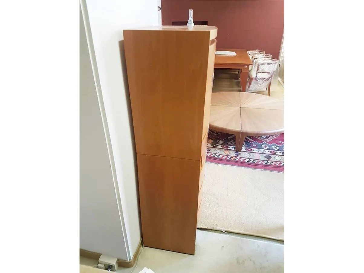 Seven Bar Aufbewahrungsbox aus Birnbaumholz mit Schubladen 2