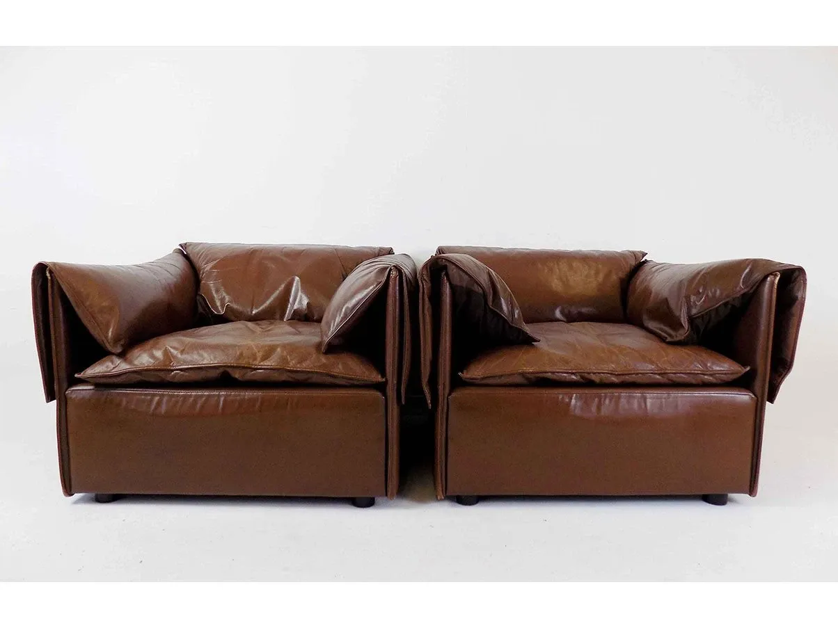 Set of 2 Lotus armchairs by Niels Bendtsen 