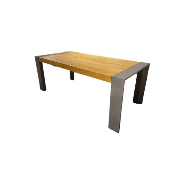 555 extendable table in oak wood, Voltan image