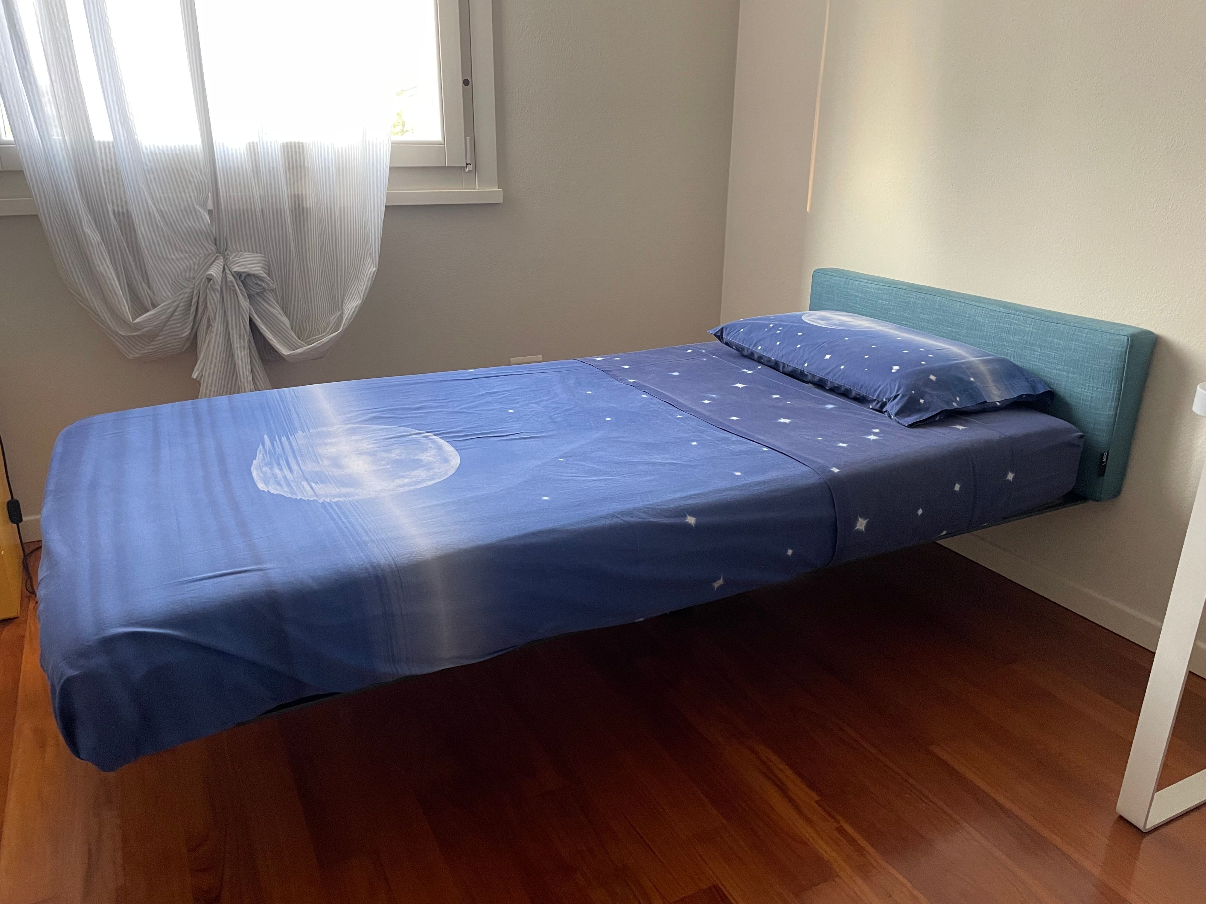 Letto singolo Fluttua di Daniele Lago, Lago Side