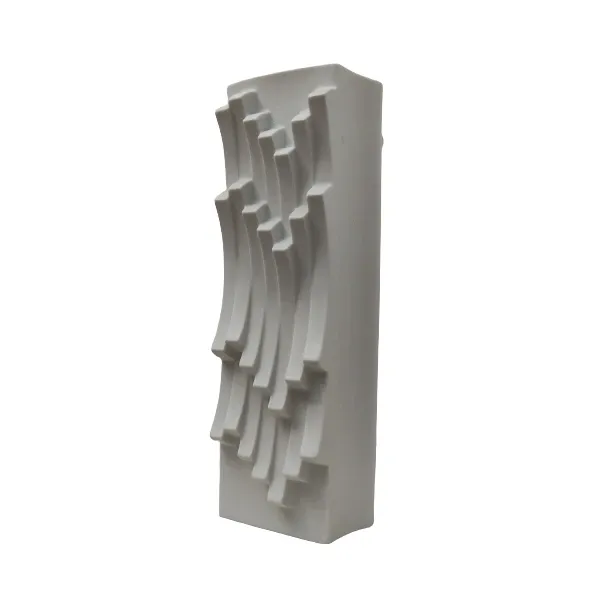 Vintage white vase by Heinrich Fuchs (1960s), image