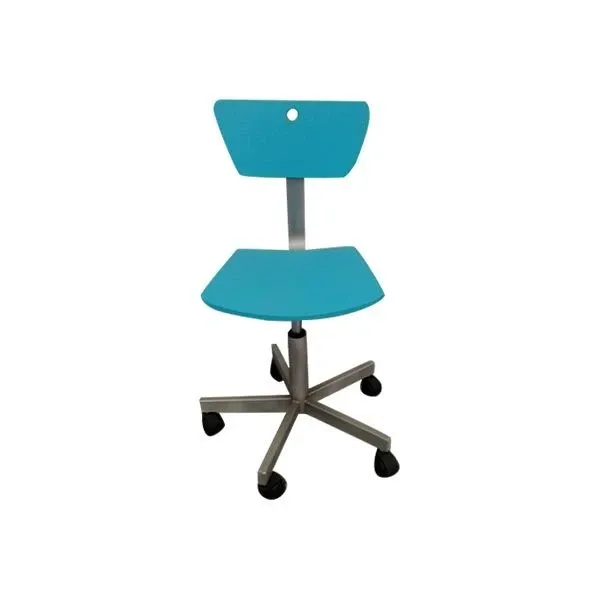 Modern swivel chair Isadora 5 spokes with wheels, Linea In Arredamenti image