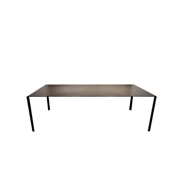 Tavolo rettangolare LessLess alluminio (antracite), Molteni&C 2