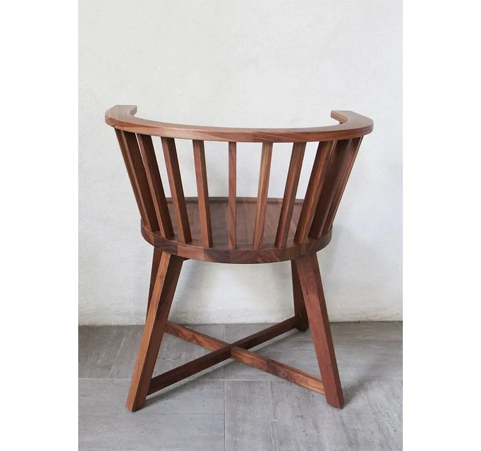 Elegante poltroncina in legno massello Gray 24 2