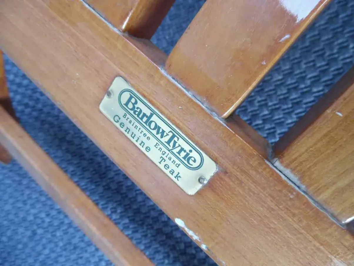 Set aus 2 Teakholz-Liegen Commodore 8