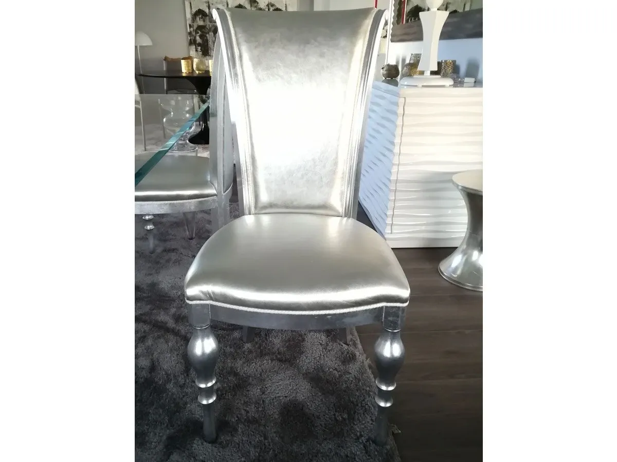 Set 4 Zoe (silver leather), CorteZari 