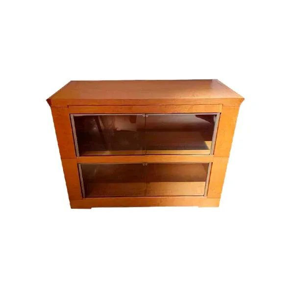 Credenza Oli in legno con ante in cristallo, Giorgetti 1