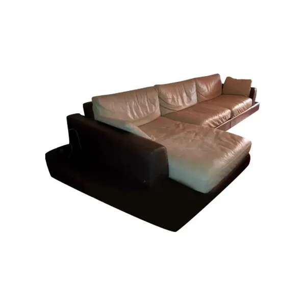 Sofa with chaiselongue, Natuzzi 1