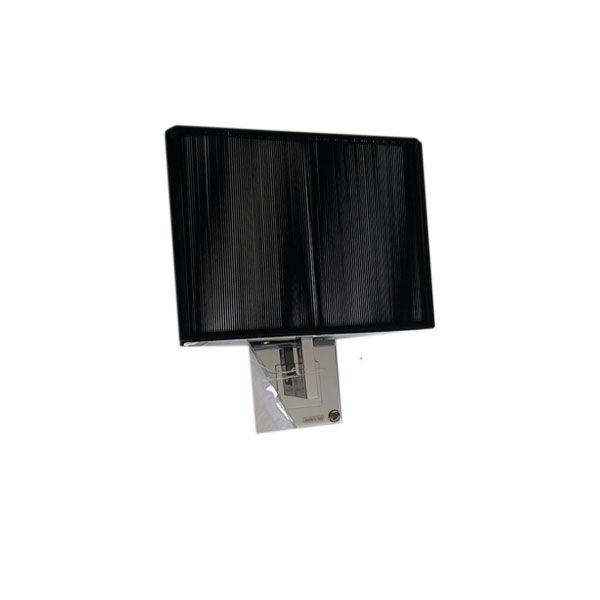 Lampada da parete Clavius metallo e seta (nero), Axo Light image