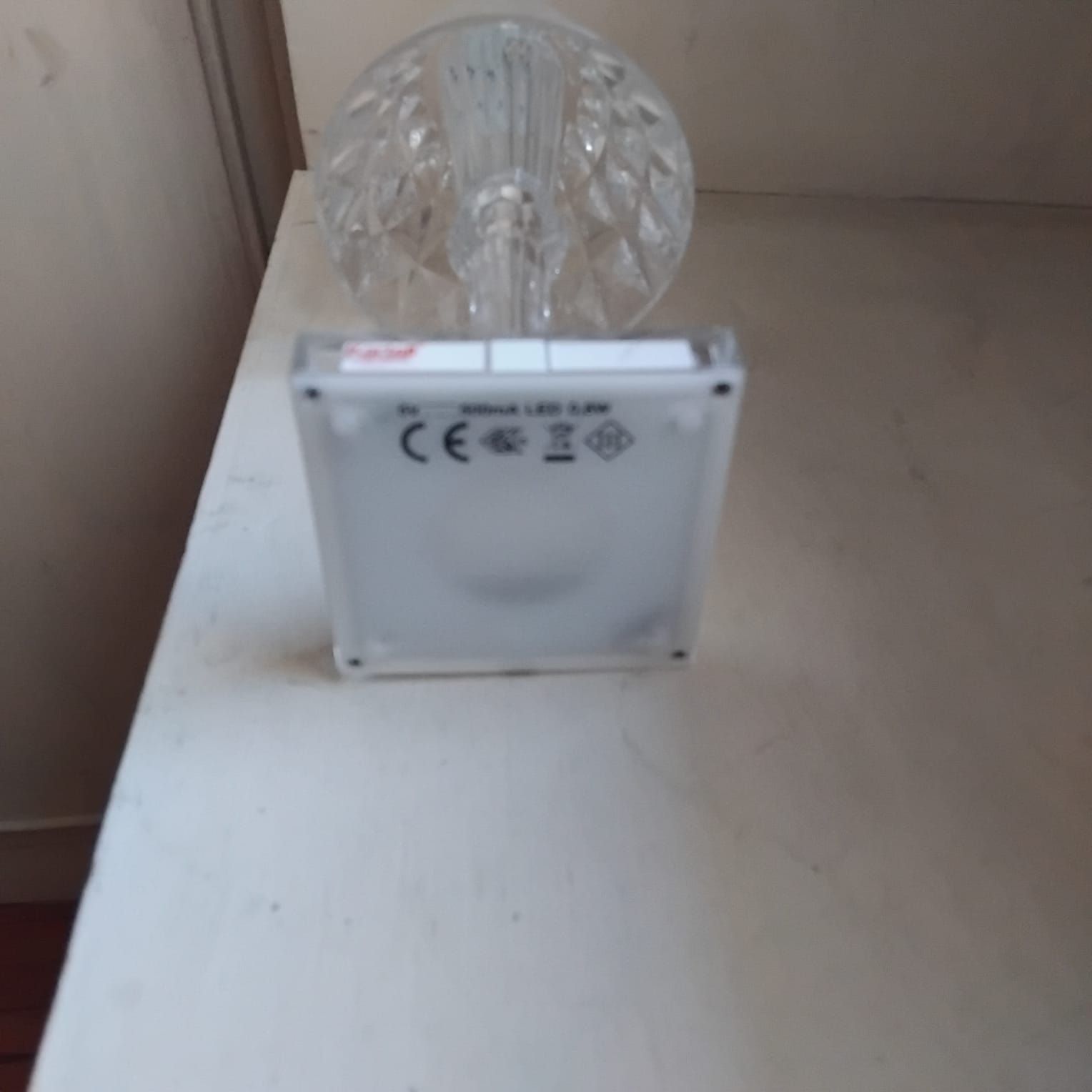 Lampada da tavolo Battery Cristal trasparente, Kartell Details