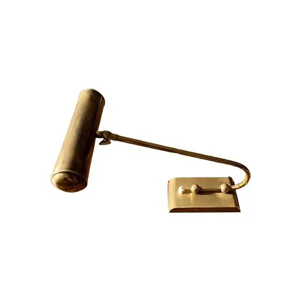 Vintage brass table lamp, image