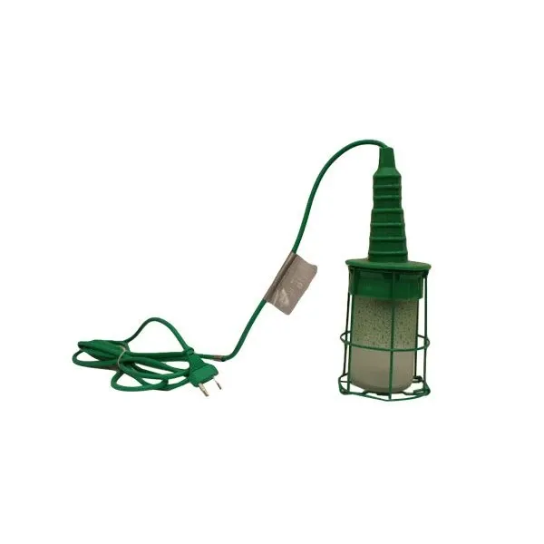 Lampada a sospensione e tavolo Ubiqua (verde), Seletti 