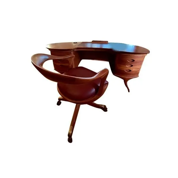 Set scrittoio Bean e sedia Marlowe, Ceccotti Collezioni 