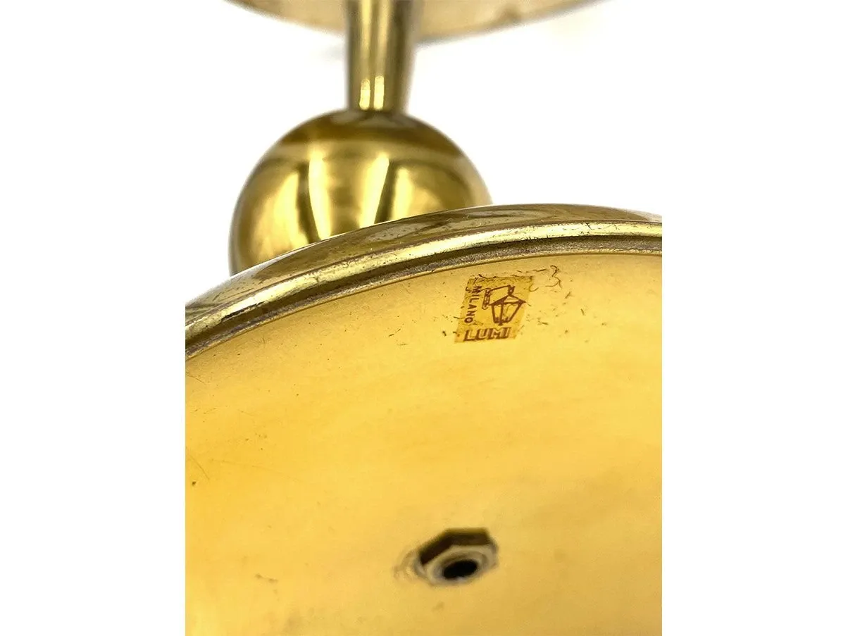 Lampada da tavolo vintage mod. 143 in ottone 