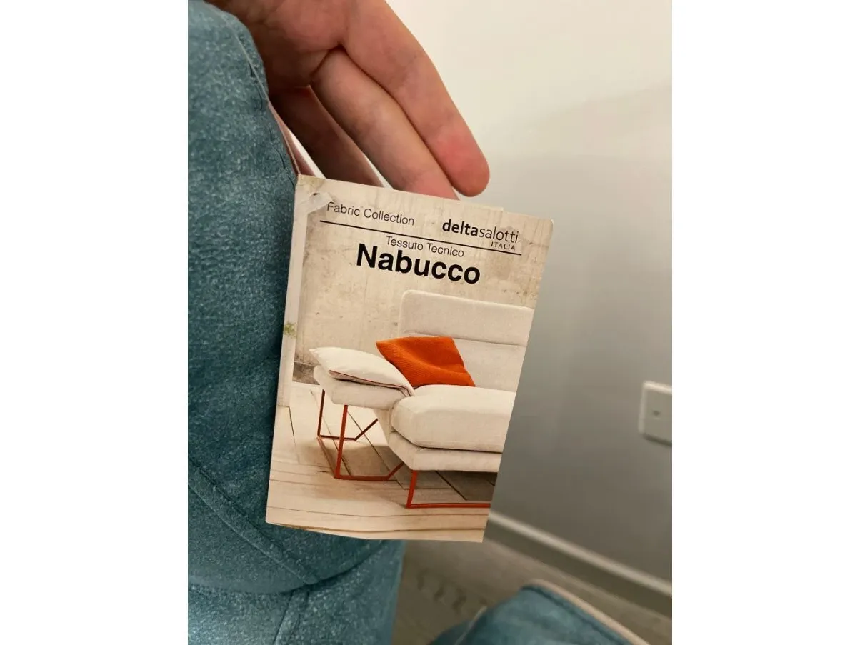 Nabucco sofa with pouf, Delta Salotti 6