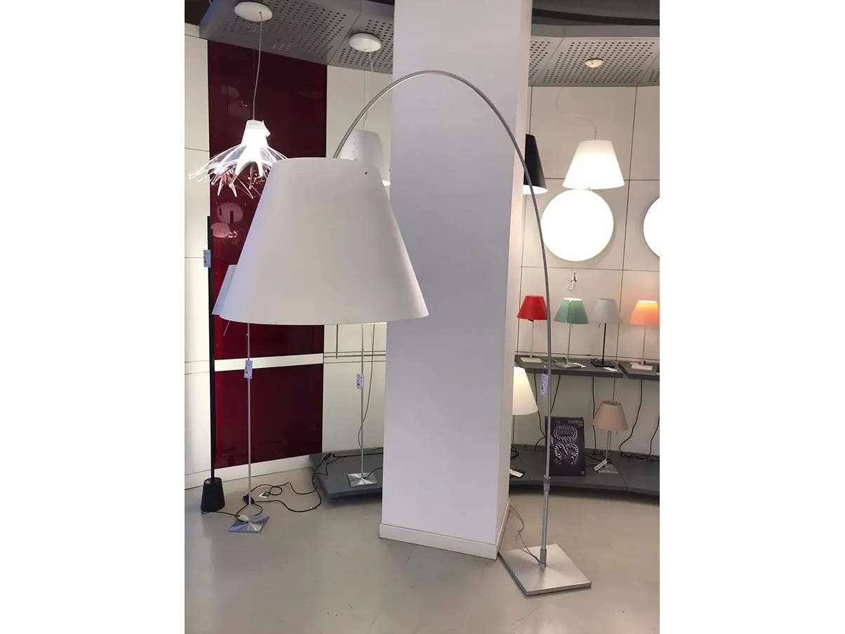 Lampada da terra Lady Costanza alluminio (bianco), Luceplan 2