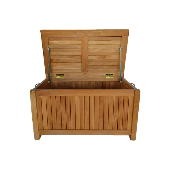 Milton container trunk in teak wood, Unopiù 