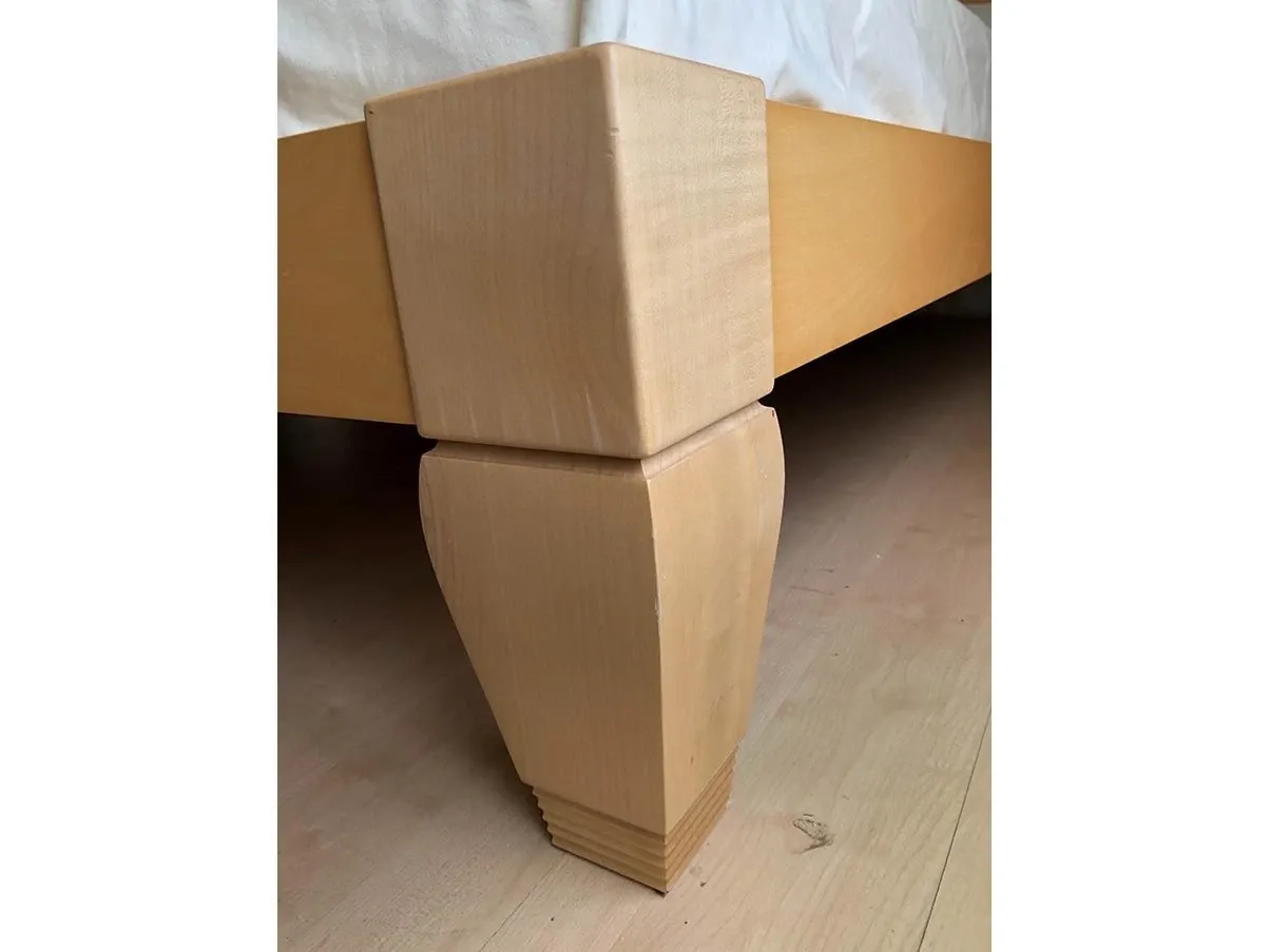 Temenos double bed with 2 bedside tables, Giorgetti 10