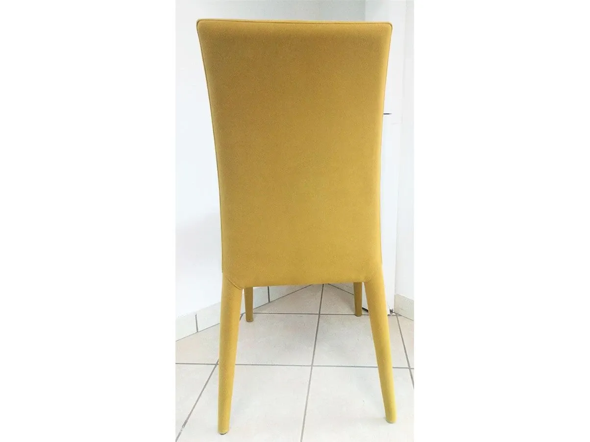 Set 2 sedie Anaïs in legno e tessuto (verde), Calligaris 3