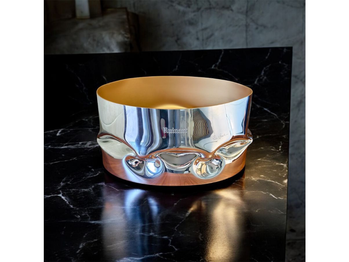 Secchiello cromato di Ron Arad Front