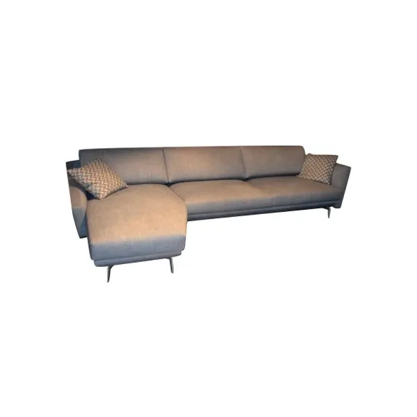 Urban sofa with fabric chaise longue, CTS Salotti image