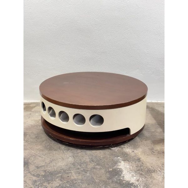Joe Colombo Space Age style coffee table (70s) Brand