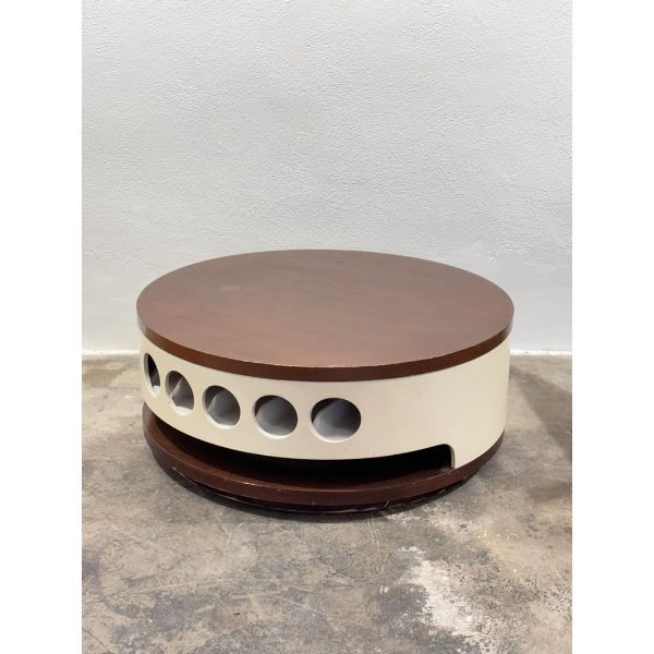 Joe Colombo Space Age style coffee table (70s) image