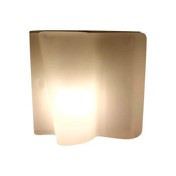 Logico wall lamp in glass (white), Artemide image