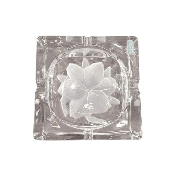 Vintage crystal ashtray (1980s), Durand image