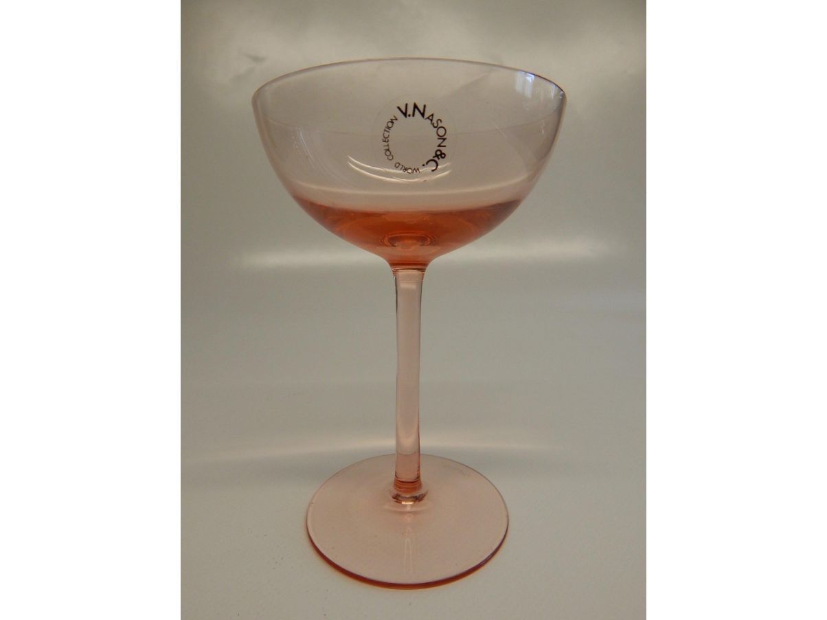 Set 6 bicchieri da Champagne in vetro di Murano, Nason & C