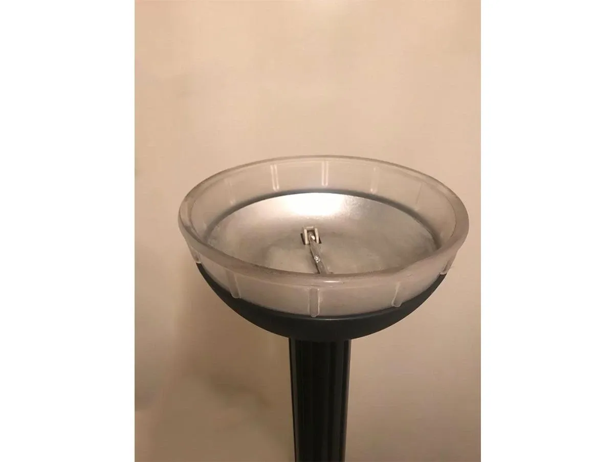 Lampada da terra AR2501 con fusto sagomato (nero), Seccose 2