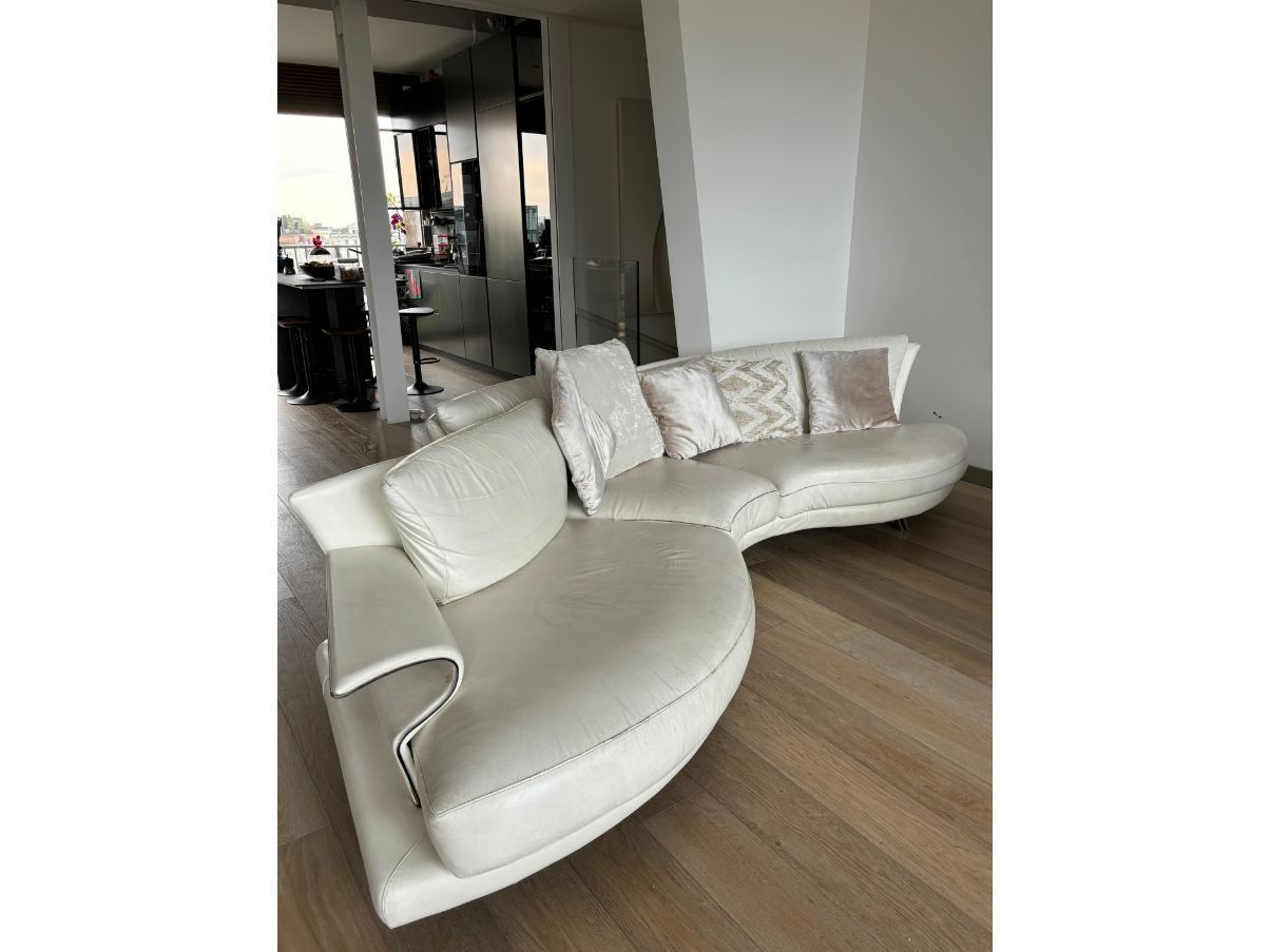 Divano modulare in pelle (bianco), Il Loft  Main