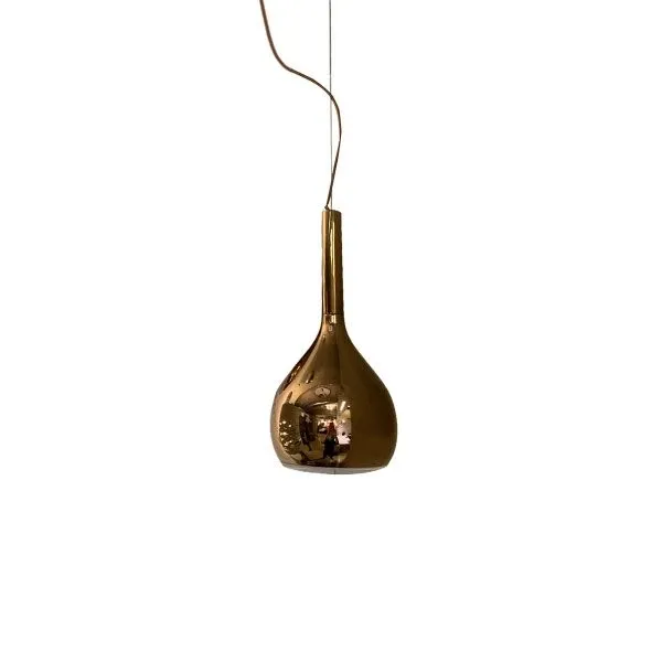 Lys suspension lamp in metal and PMMA (copper), Oluce image