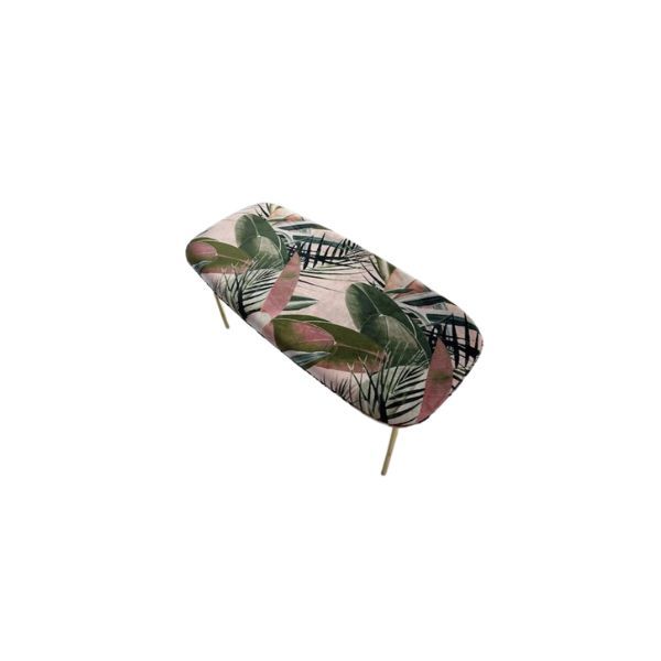 Fifteis Bench in Tropical Multicoloured Fabric by Busetti Garuti Redaelli, Calligaris image