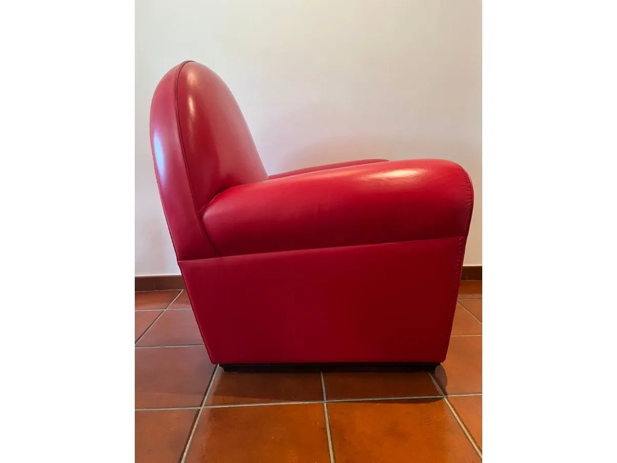 Poltrona Vanity Fair rosso 7