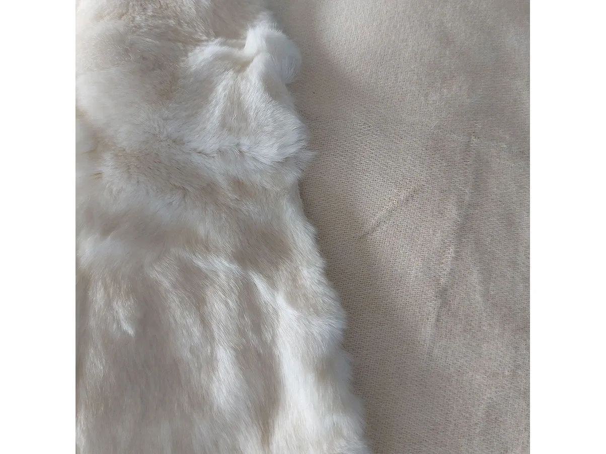 R / 15 Shariff fur blanket (white), Ivano Redaelli 4