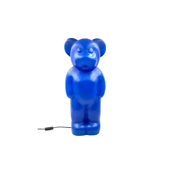 Vintage blue Lumibär table lamp (1990s), Elmar Flötotto image