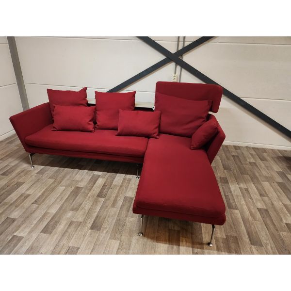 Red Suita sofa by Antonio Citterio, Vitra image