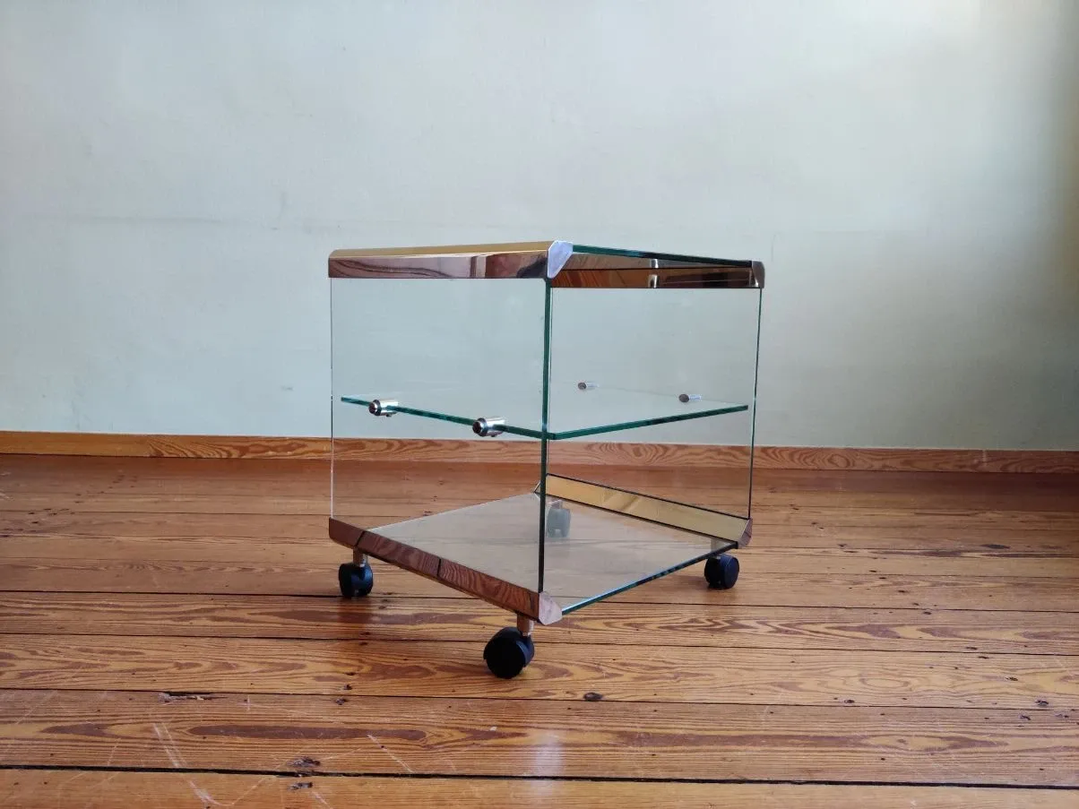 Vintage trolley (1970s) with 3 shelves, image