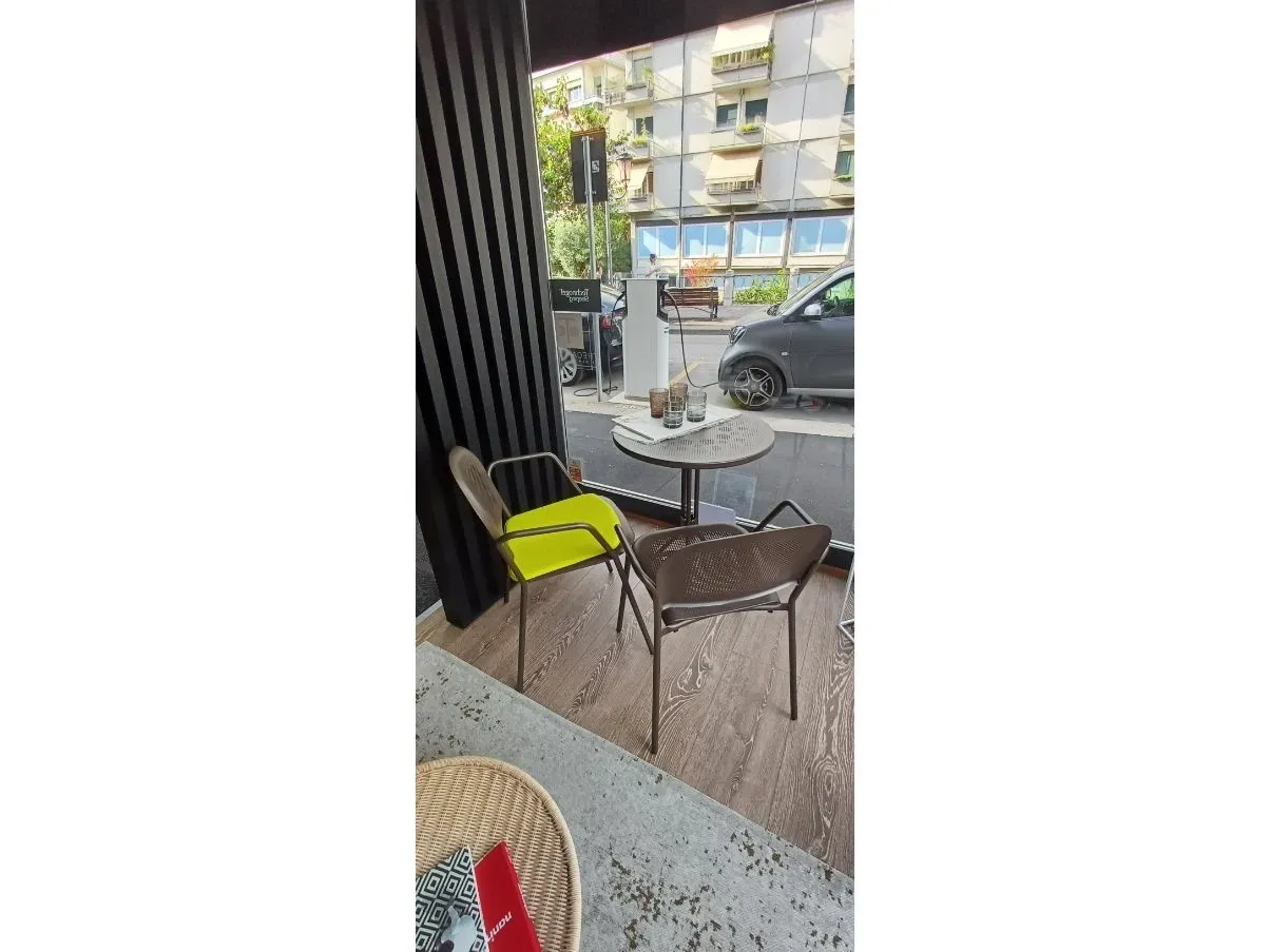 Set tavolo rotondo e 4 sedie, Medes 